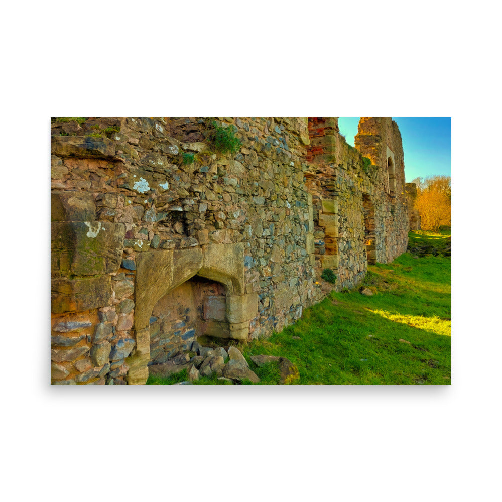 Ancient Priory Walls  |  Poster