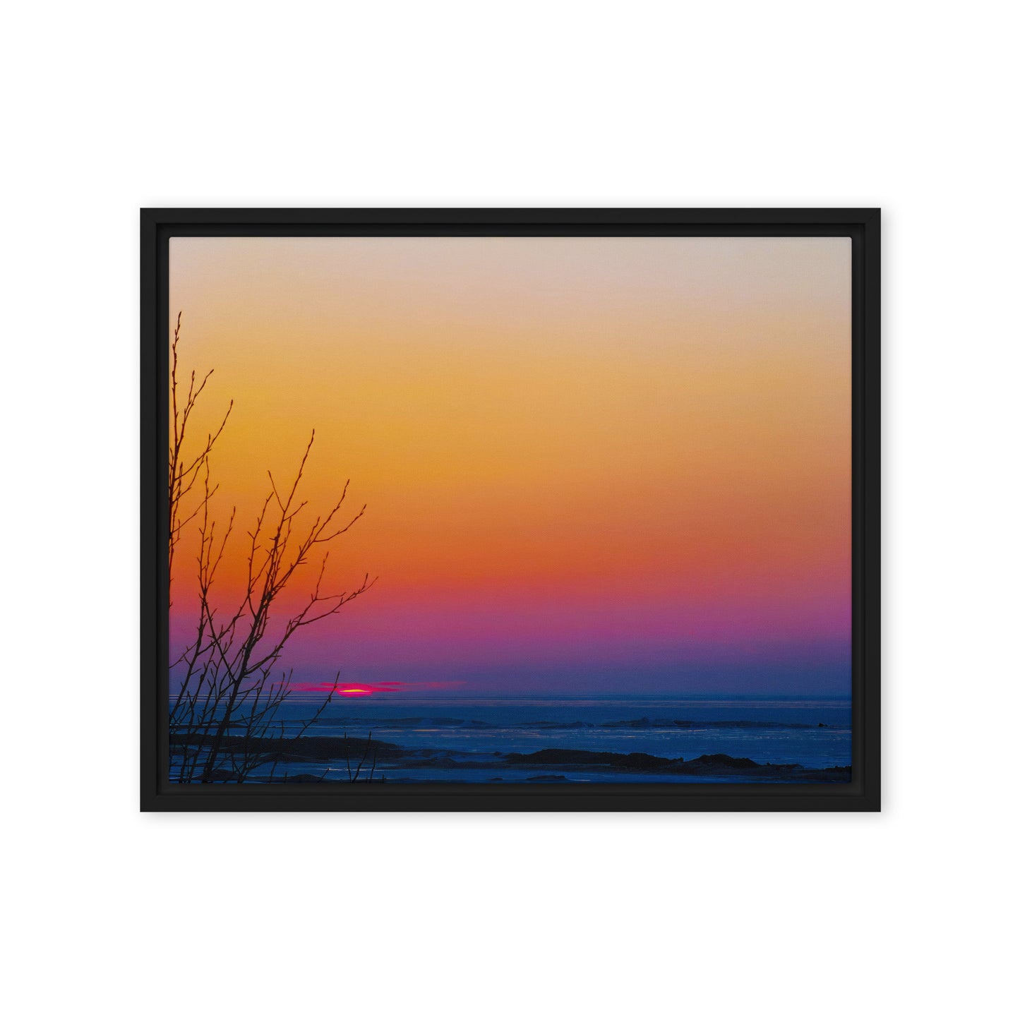 Rainbow Shine  |  Framed Canvas