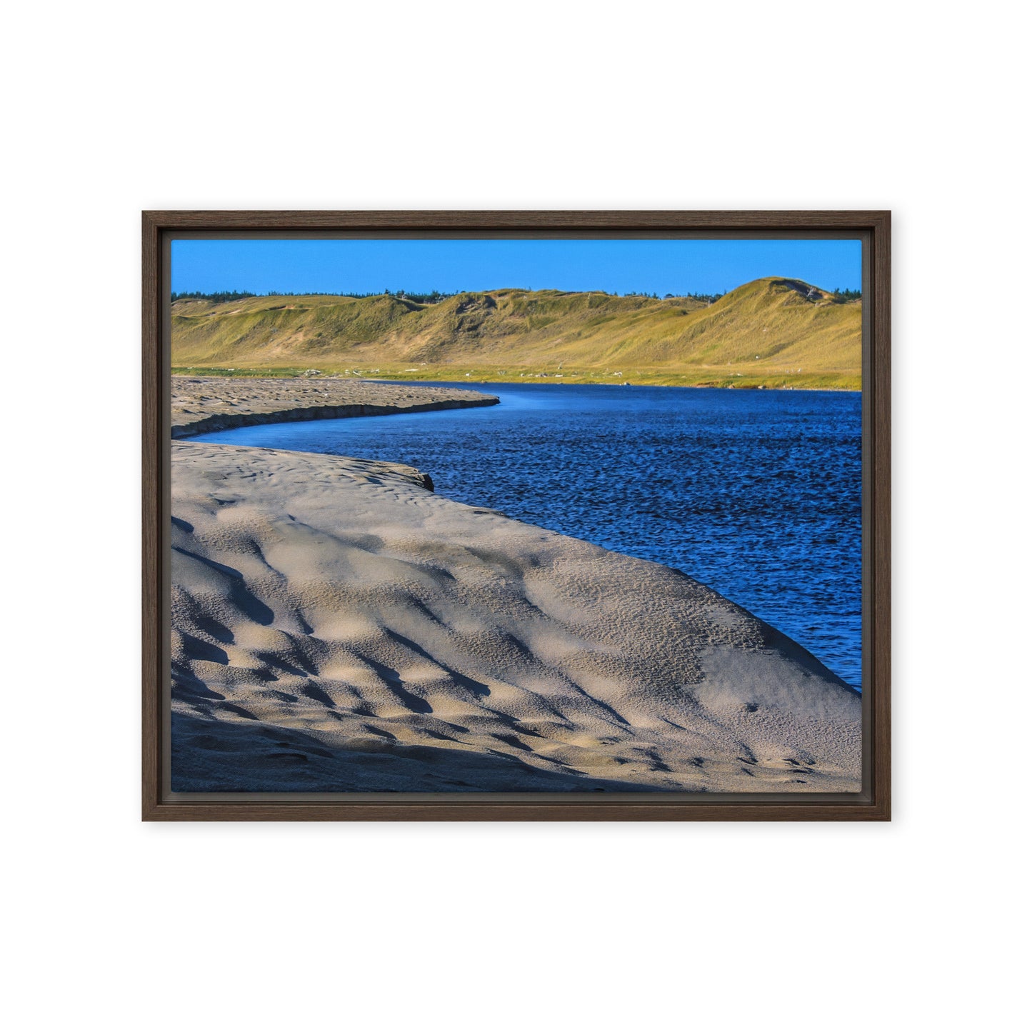 Sandy Waves  |  Framed Canvas