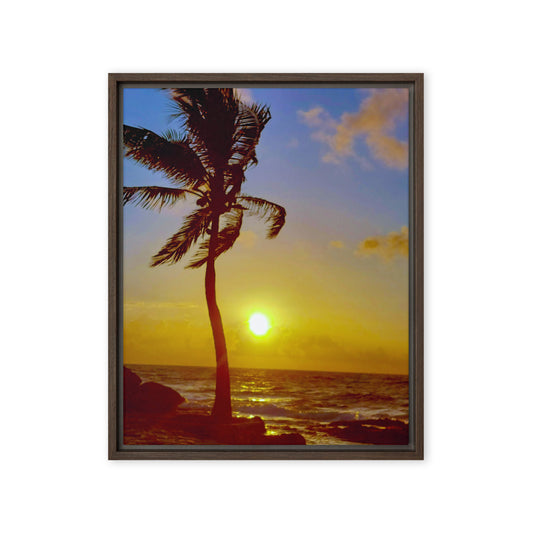 Edge Of Paradise  |  Framed Canvas