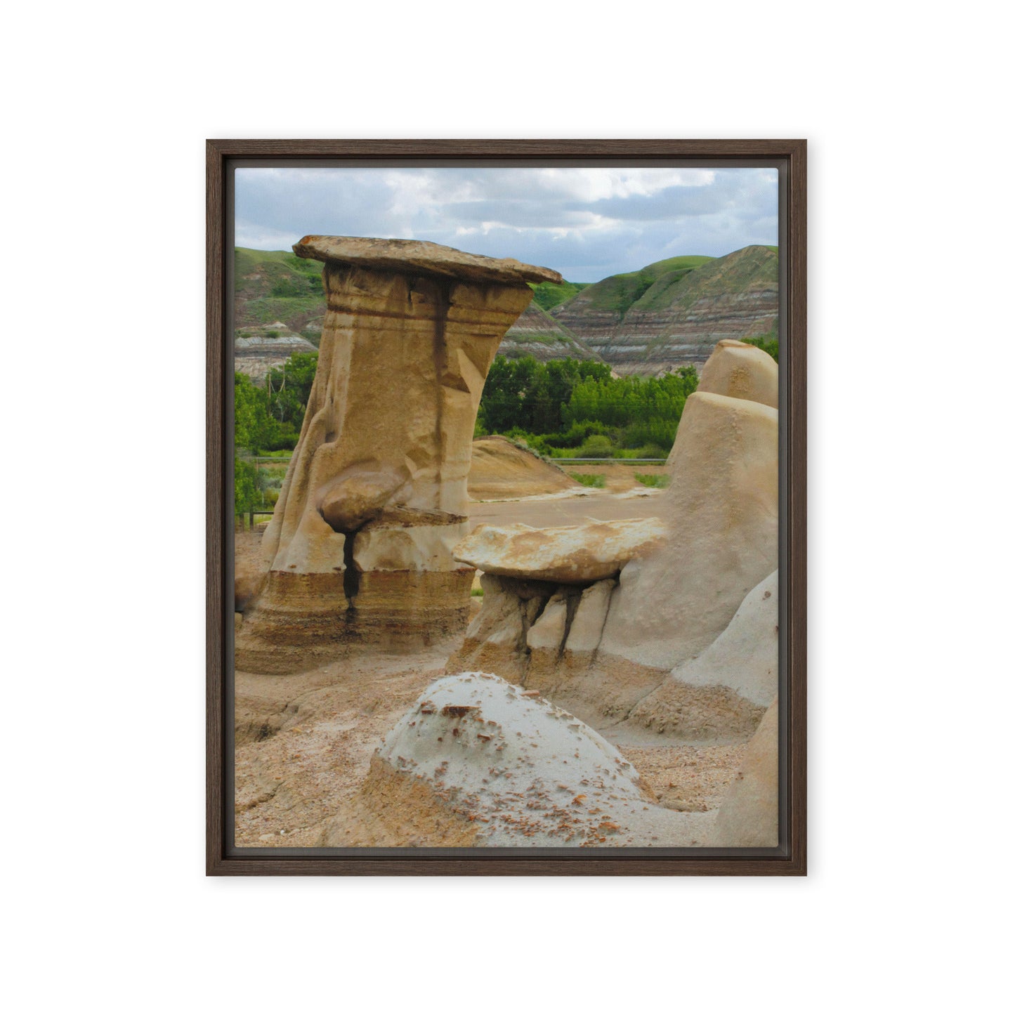 Hoodoos  |  Framed Canvas