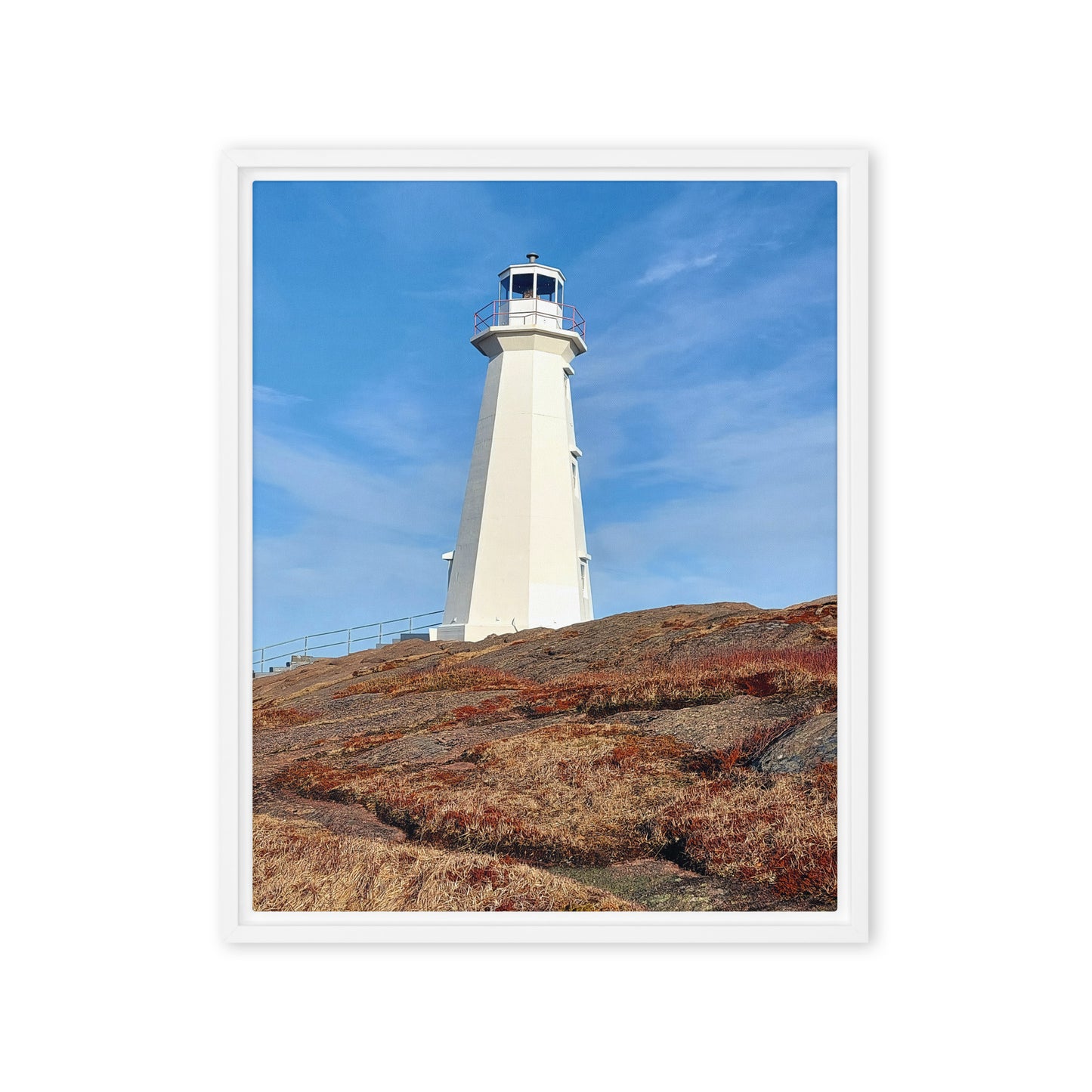 Most Eastern Point  |  Framed Canvas