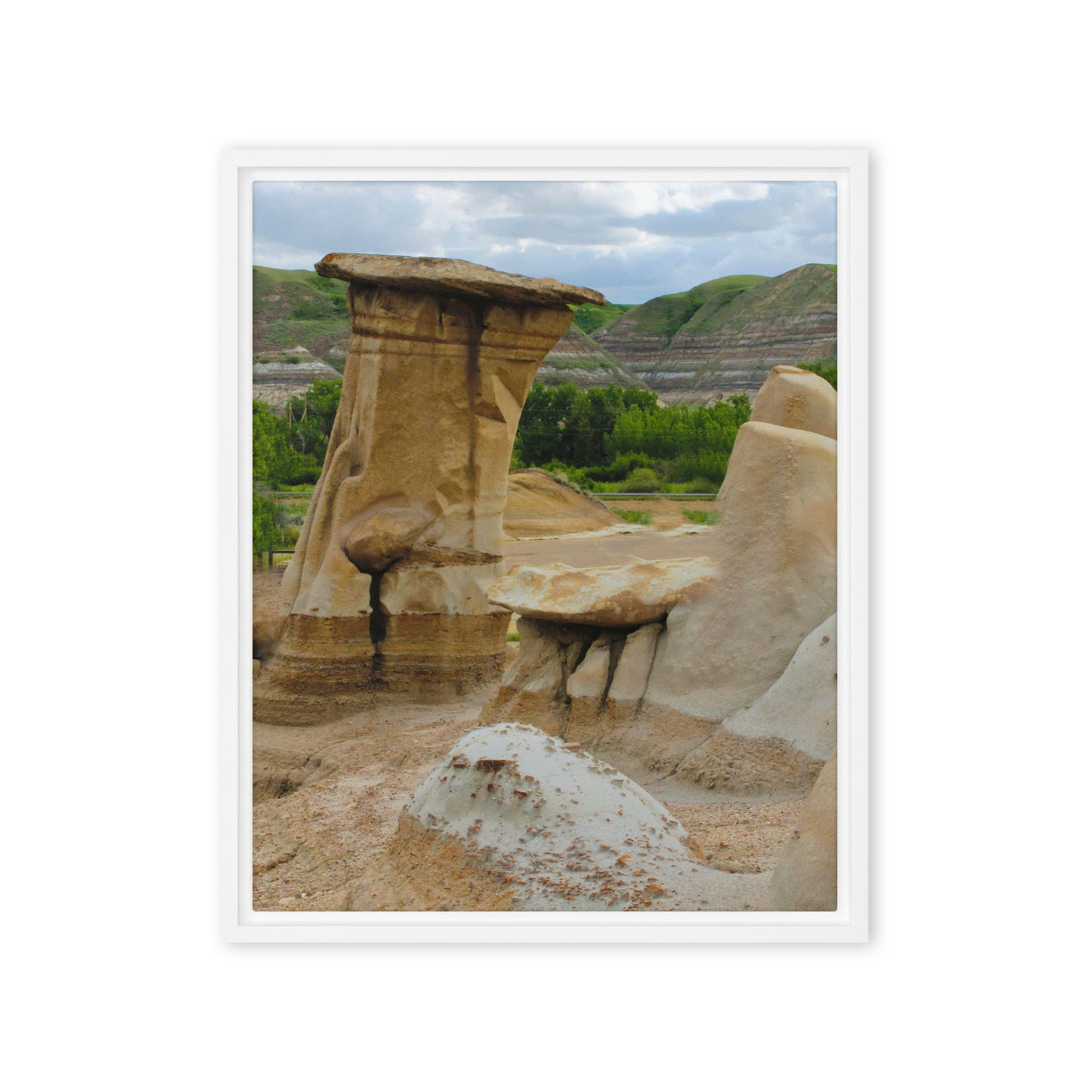 Hoodoos  |  Framed Canvas