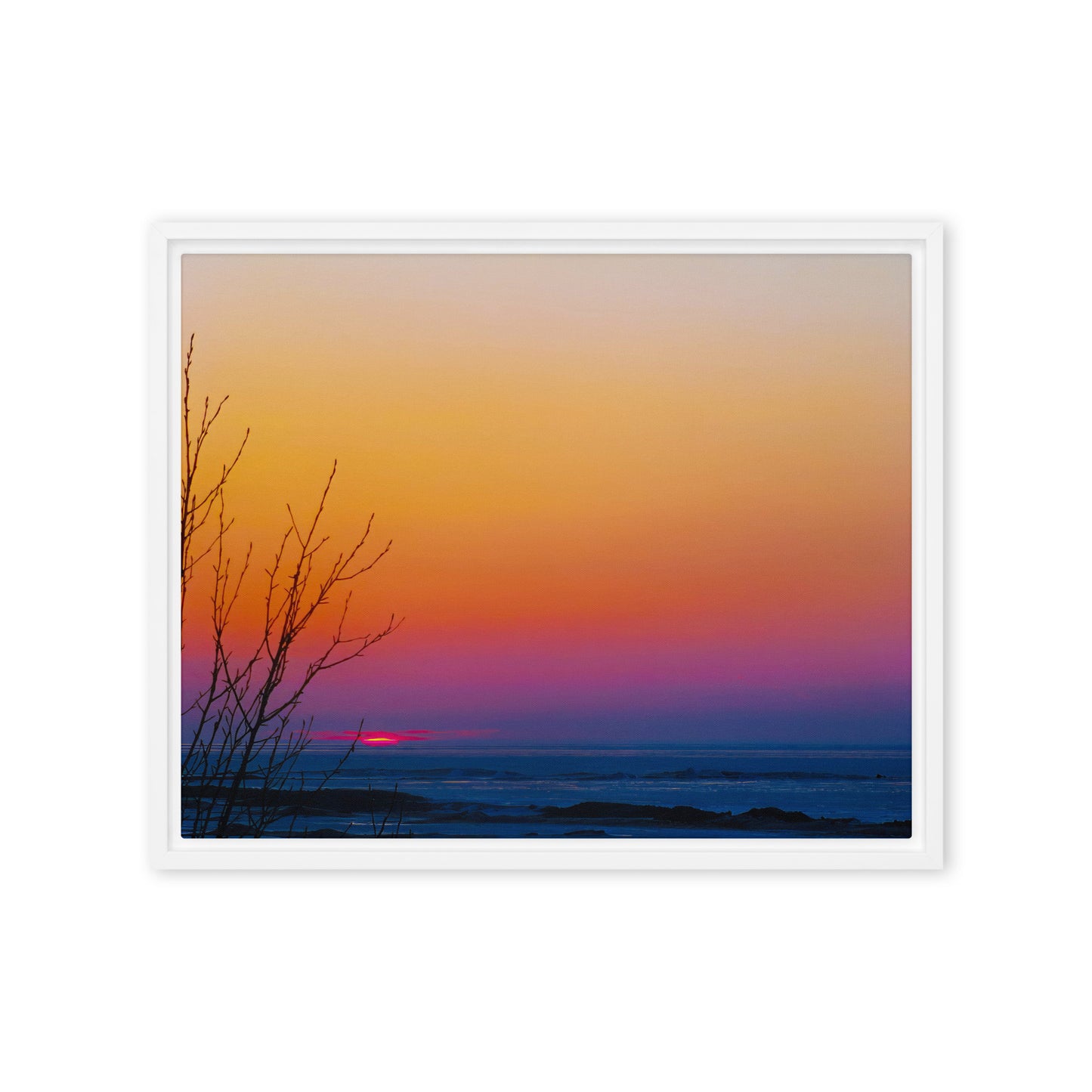 Rainbow Shine  |  Framed Canvas