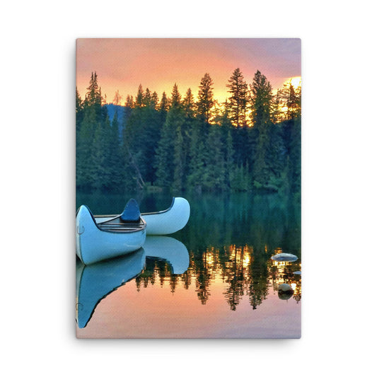 Canoe For Two  |  Canvas