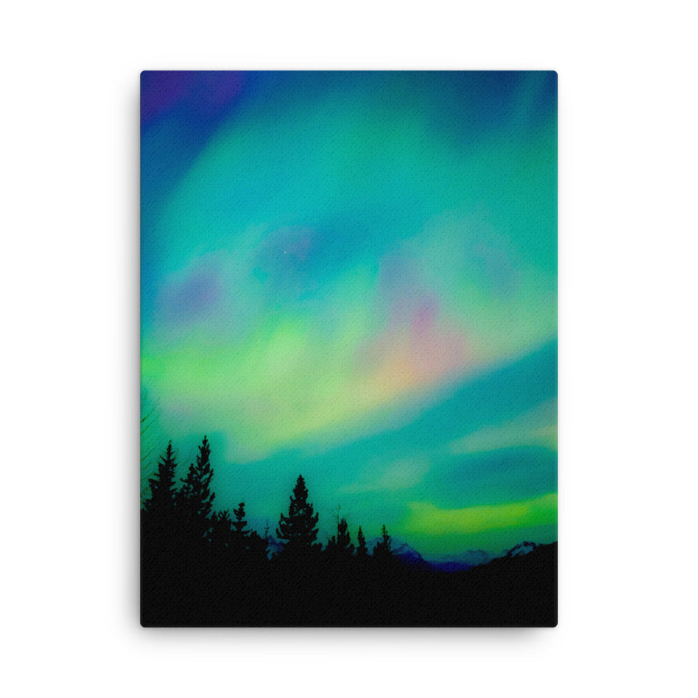 Teal Beauty  |  Canvas